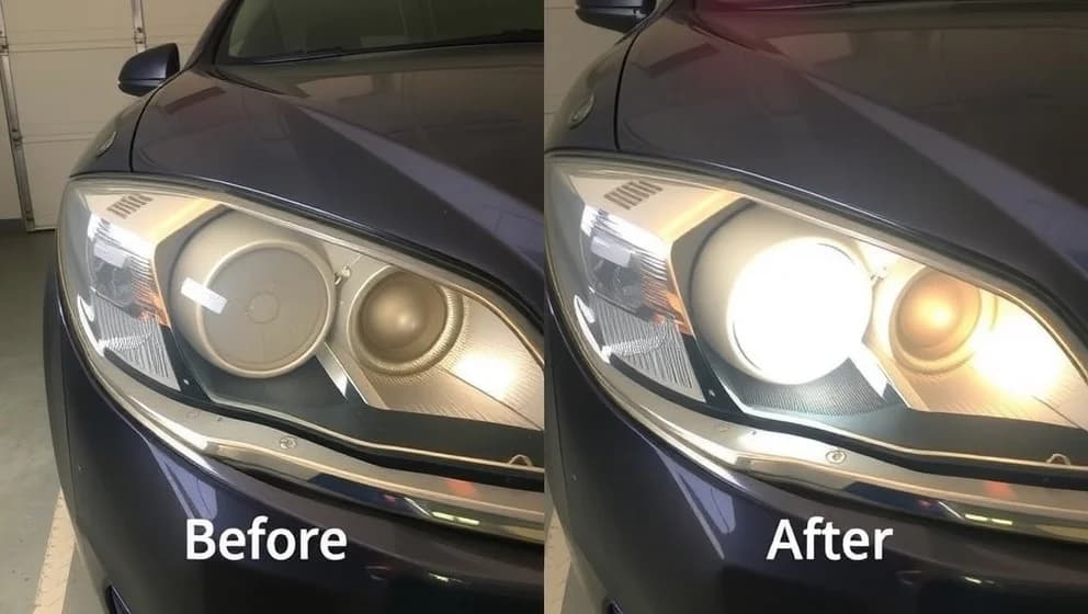 Så återställer du matta strålkastare själv